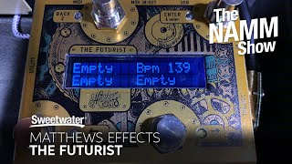 Video thumbnail for Matthews Effects The Futurist MIDI Controller at Winter NAMM 2020 by Sweetwater