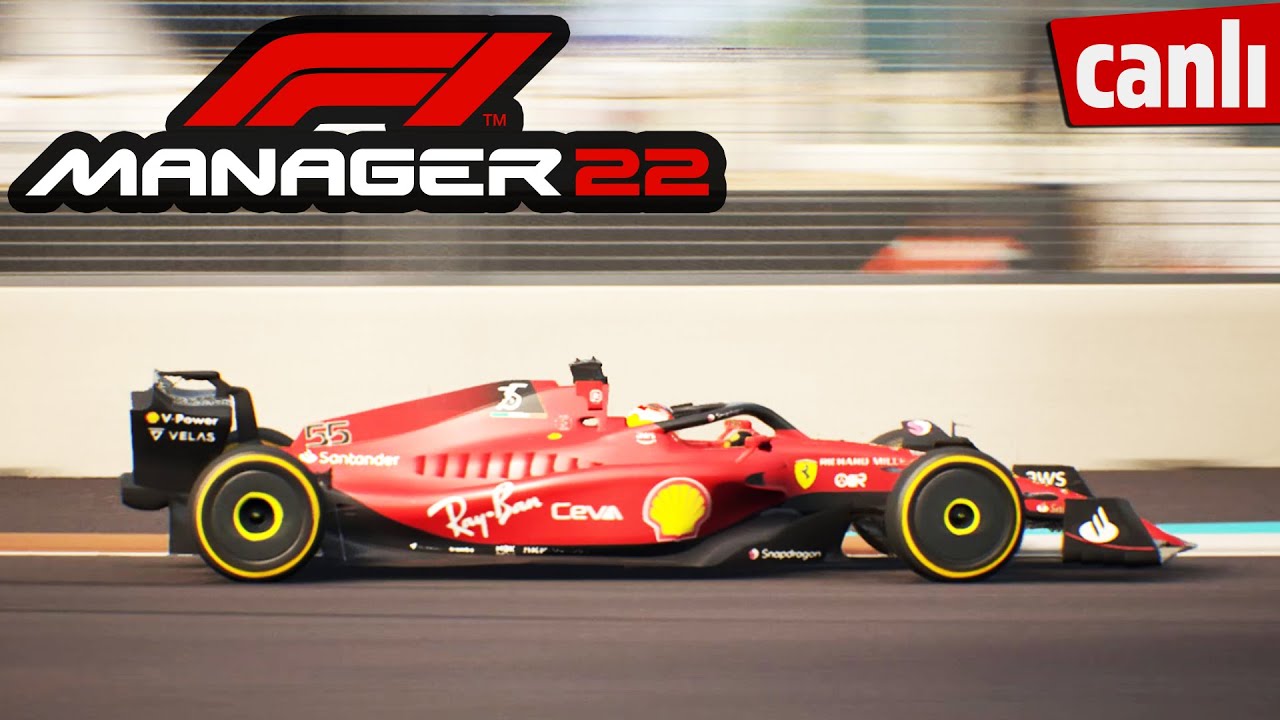 Formula 1 Takımı Yönetmek Çok Kolay! :D F1 Manager 2022 canlı yayın #3