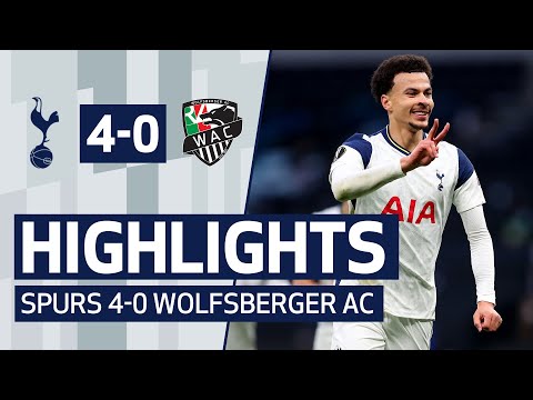FC Tottenham Hotspur Londra 4-0 WAC Wolfsberger At...