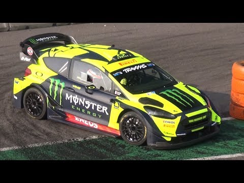 Valentino Rossi at 2018 Monza Rally Show! - Ford Fiesta WRC Plus!