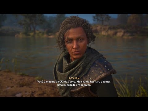 Assassin's Creed Valhalla: Eivor meets Roshan from AC Mirage