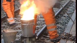 Thermit im Schienenbau