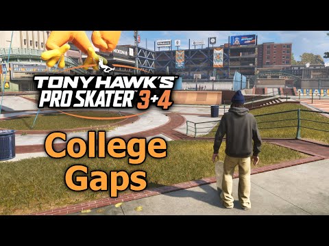 College Gaps - Tony Hawk's Pro Skater 3+4