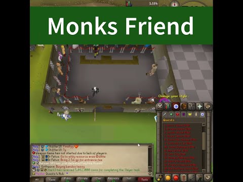 Monks Friend - Grinderscape RSPS