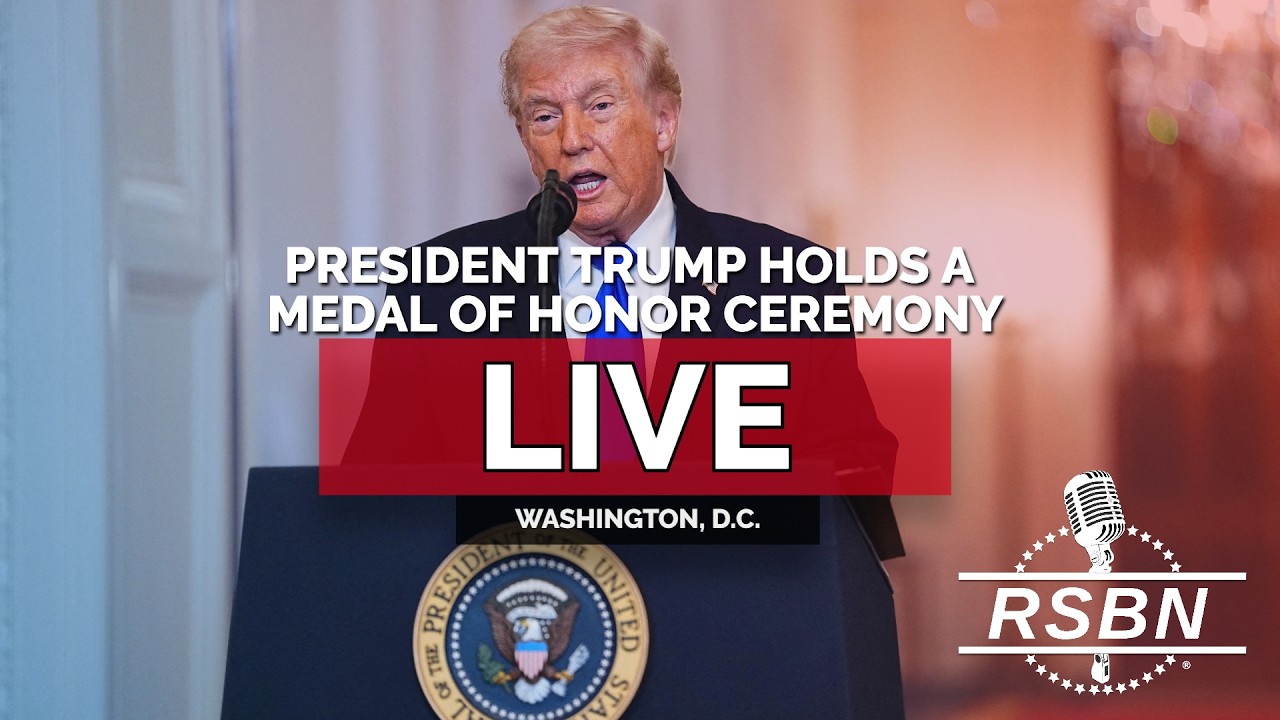 LIVE: President Trump Hosts a Medal of Honor Ceremony - 06/18/26