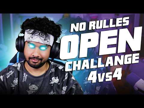 OPEN CHALLENGE 4VS4 🩷😎 |  Master Brothers |