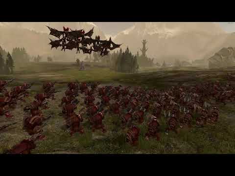 Vargheists VS Black Orcs | Total War: Warhammer 2