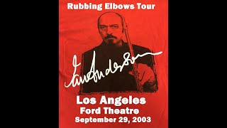 Ian Anderson (Jethro Tull) 2003-09-29 Los Angeles Rubbing Elbows