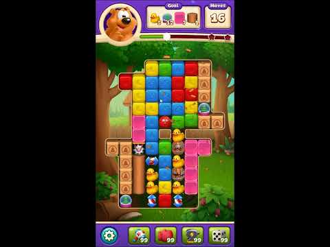 Toon Blast Level 6474 - NO BOOSTERS 🐻🐺🐱 | SKILLGAMING ✔️