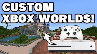 NEW METHOD How To Get Custom Worlds On Minecraft X
