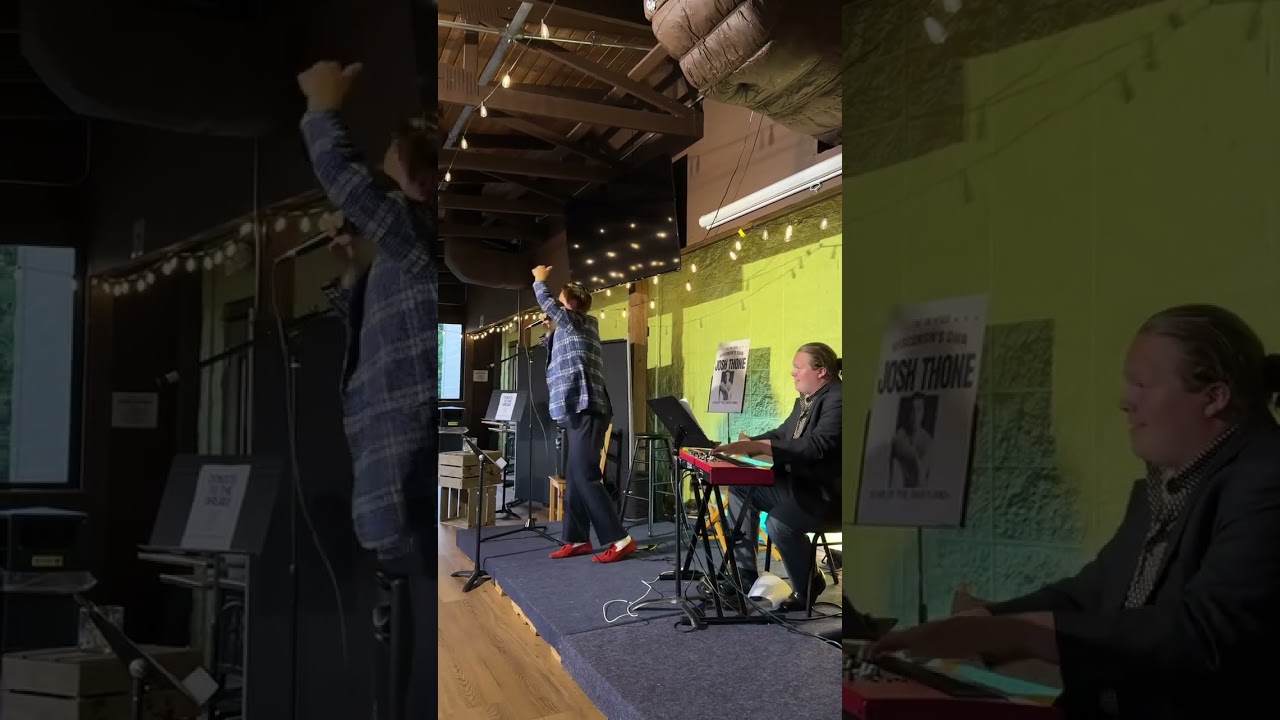 Promotional video thumbnail 4 for Josh Thone – Broadway & Jazz Vocals