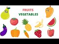 Fruits Vegetables Names For Kids In English Fruits And Vegetables Flashcards Smart Kiddos