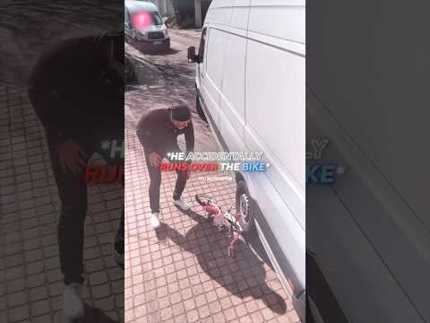 He Ran Over Her Bike… But What He Did Next Changed Everything 🥹