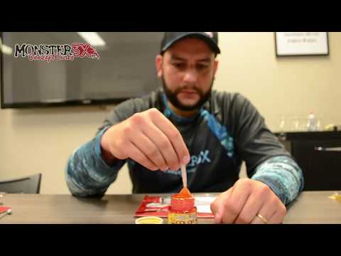 Vídeo Camarão Soft Monster 3X X-Solid 8cm - 5UN