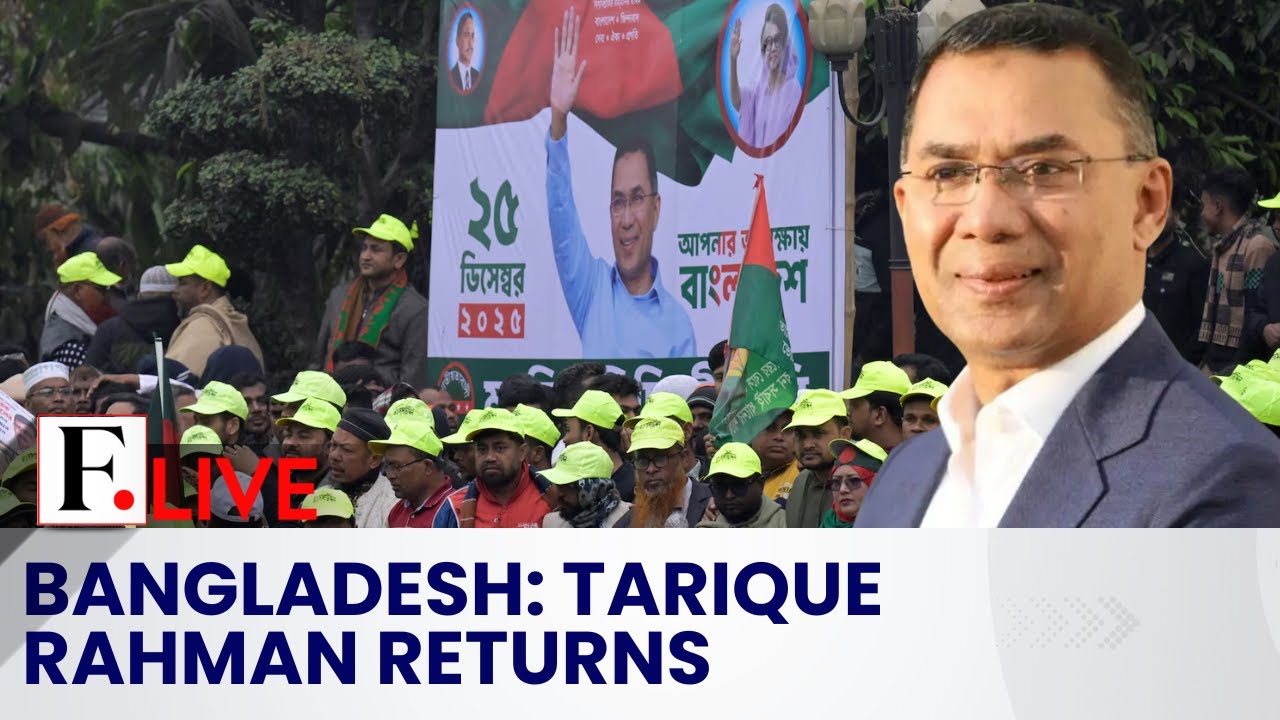 LIVE: BNP Leader Tarique Rahman Returns to Bangladesh Ahead of Elections | Firstpost Live | N18G