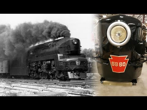 Building A Steam Locomotive: PRR T1 5550