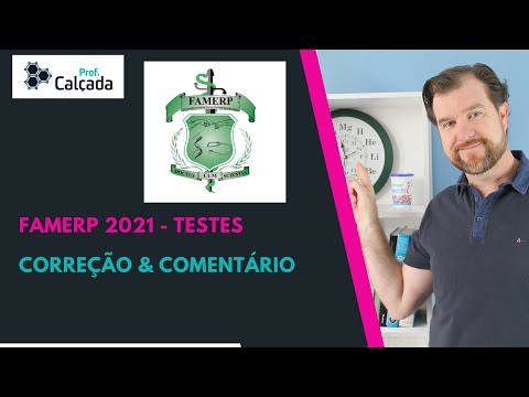 Correção Famerp 2021 dia 1 - testes
