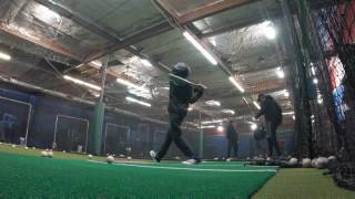 Batting practice at THZ La Habra, in 60 seconds.