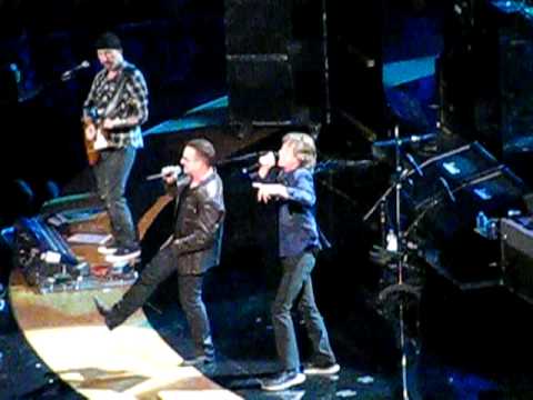 Stuck In A Moment, U2 with Mick Jagger