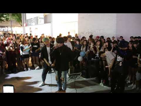 170812 DOB 디오비 홍대 (자작곡) Swim - 박진&손기현