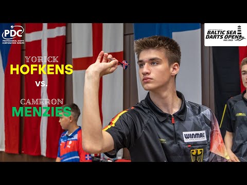 PDC European Tour - Baltic Sea Darts Open 2025, Round 1: Yorick Hofkens vs. Cameron Menzies