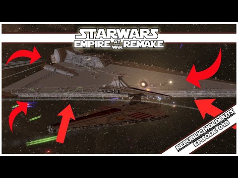 We Built The LARGEST REPUBLIC SHIP EVER MADE | Empire At War: Remake CLONE WARS #18