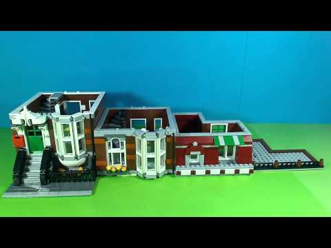 Vidéo LEGO Creator 10218 : L'animalerie (Modular)