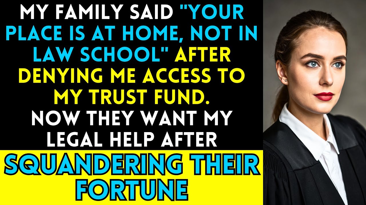 Family Denied My Law School Dreams and Trust Fund, Now They Need My Legal Help