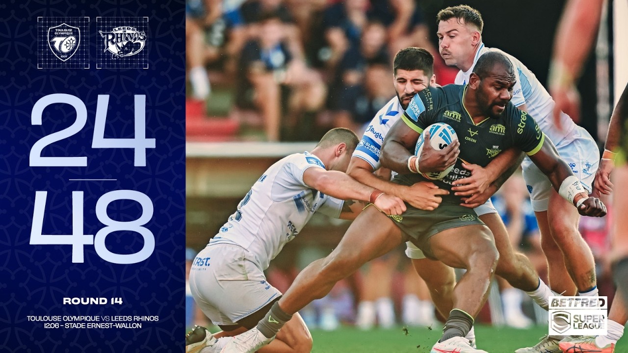 Résumé to V Leeds Rhinos - J14 Super League 2026