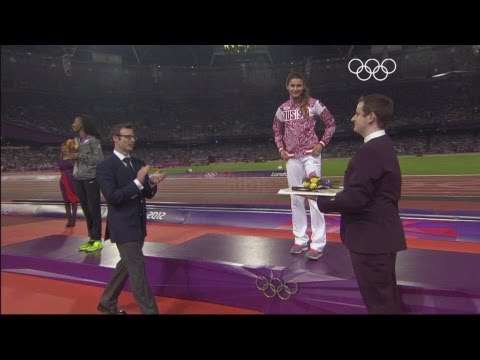 Anna Chicherova Wins Women's High Jump Gold - London 2012 Olympics
