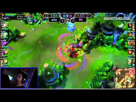 aAa vs FnaticMSI League of Legends Finals Dreamhack 2011 day 3 FULL