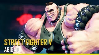 [ STREET FIGHTER V ] - ANNONCE ABIGAIL - PS4, PC