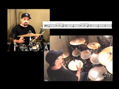 Fran Merante - GE 2.0 Groove 73 Slow - Breakdown of the Jeff Porcaro Rosanna Shuffle