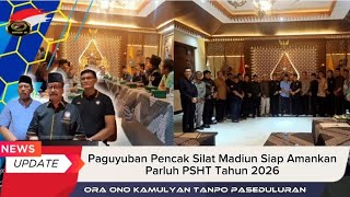 Download lagu 🛑 PAGUYUBAN PENCAK SILAT KOTA MADIUN SIAP AMANKAN PARLUH PSHT TAHUN 2026 mp3