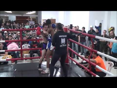 Netinho Paraná (AGT) VS Victor Morales (Rasthai) -   COPA RS MUAY THAI 2016
