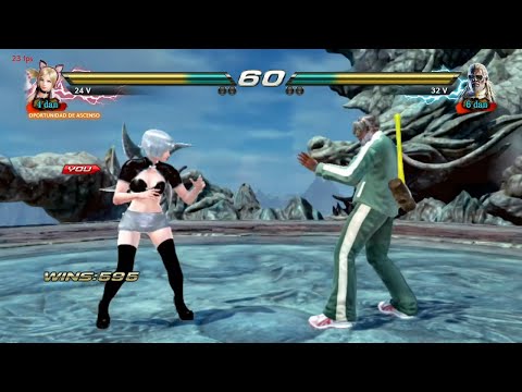 285_5 Lucky Chloe vs Leroy - Tekken 7 ( Uchiha x24 ) Online PC sin Grafica