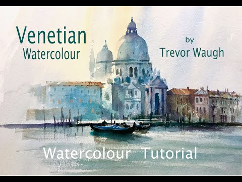 Venetian Watercolour by Trevor Waugh