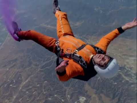 Manimal (1983) Clip - Parachute Rescue