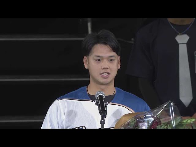 【ファイターズ・ファンフェスティバル2021】谷口雄也選手 引退セレモニー 2021年11月30日 北海道日本ハムファイターズ