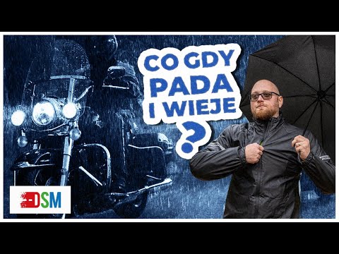 JAK pozostać SUCHYM na moto podczas DESZCZU?