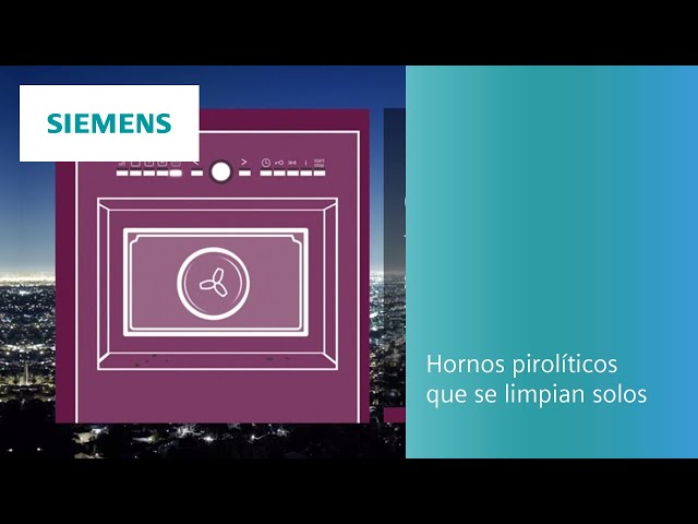 Siemens HB673GBS1 Horno Multifunción Pirolítico 60cm A+ Cristal Negro video