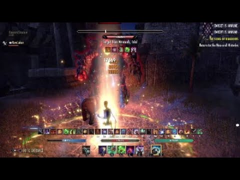 ESO- Magkica Warden Dps Pve Build 124k