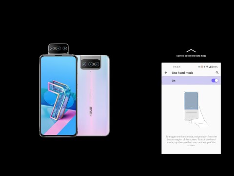 Latest Update for Asus Zenfone 7 & 7 Pro New Android 12-like one-handed mode from ZenUI 8