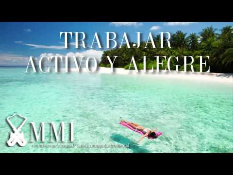 Música instrumental para trabajar y concentrarse en la oficina activo y alegre guitarra clásica