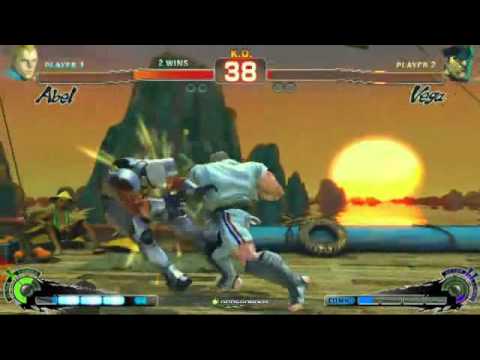 SSF4 AE: Nekojita (Abel) vs Kim1234 (Dictator) - Godsgarden 4 Pools