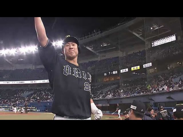 【9回表】2打席連発!! バファローズ・杉本が怪力を見せつける!! 2021/5/7 M-B