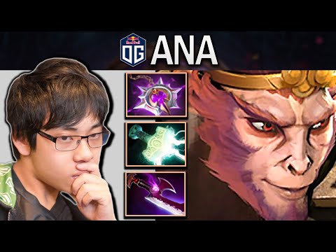 OG.ANA SMURF MONKEY KING WITH UNSTOPPABLE BUILD - DOTA 2 7.31 GAMEPLAY