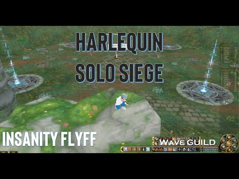 [Insanity FlyFF] Harlequin Siege (SOLO) | Fly For Fun