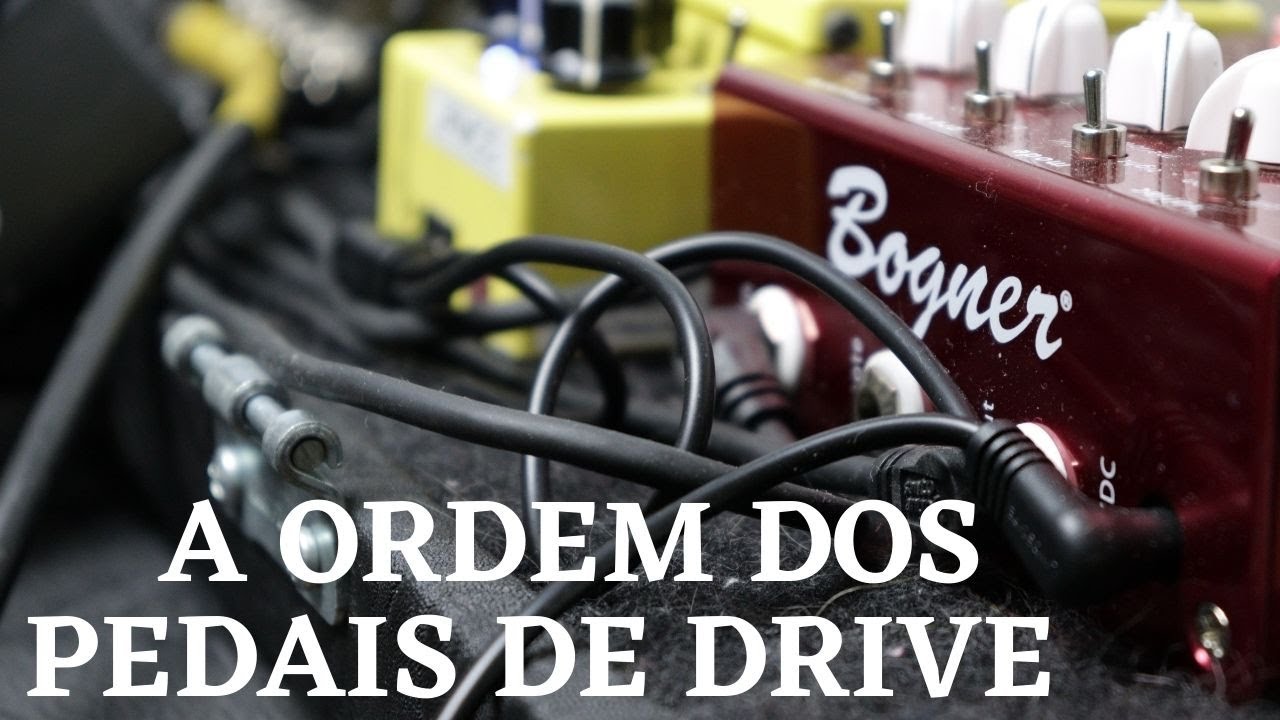 A ORDEM DOS PEDAIS NO SET - QUEM VEM PRIMEIRO?