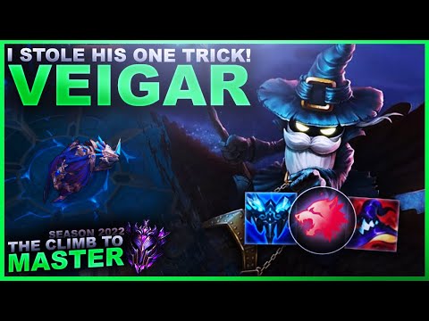 I STOLE THIS GUYS ONE TRICK! VEIGAR! - Climb to Master | League of Legends
